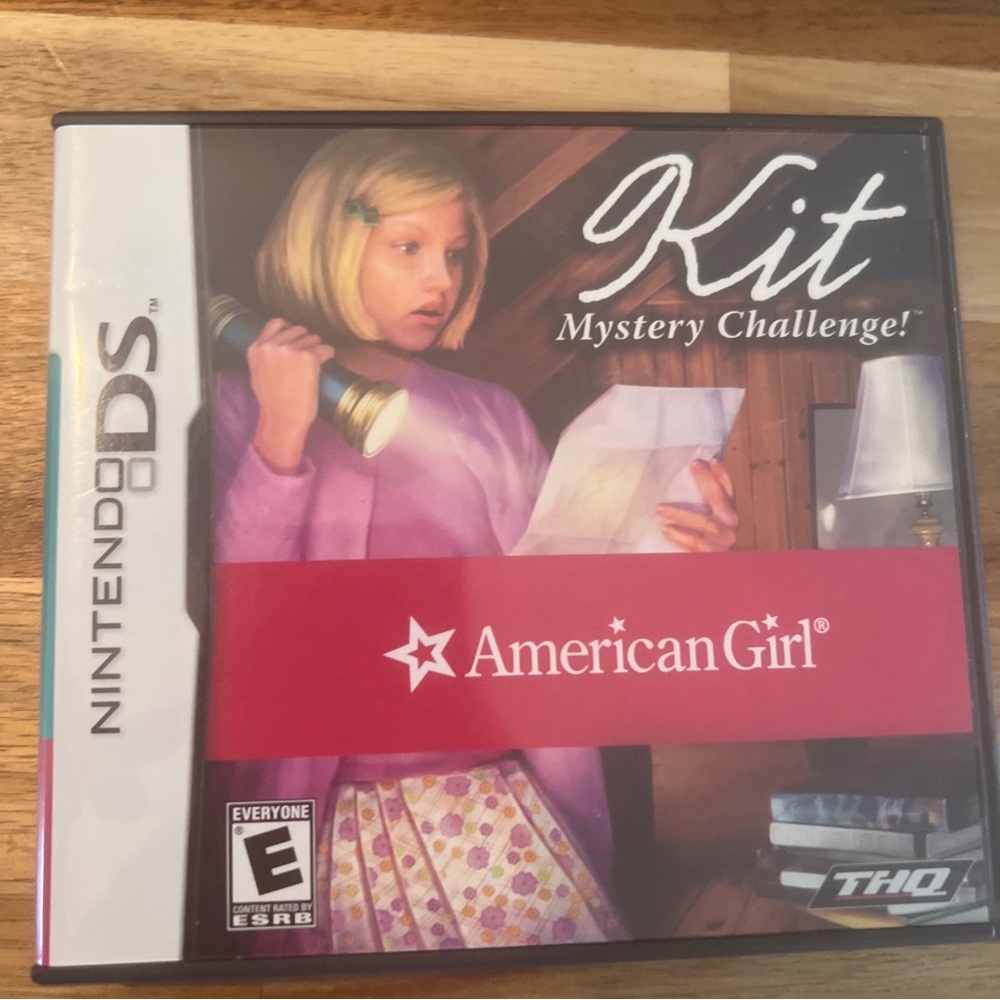 American Girl: Kit Mystery Challenge (Nintendo DS, 2008) DS Rare